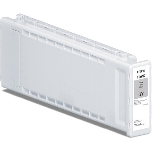 Epson T56N UltraChrome PRO10 Kit de Tinta 700mL Gris Negro Mate y Gris Claro para Impresoras de Gran Formato