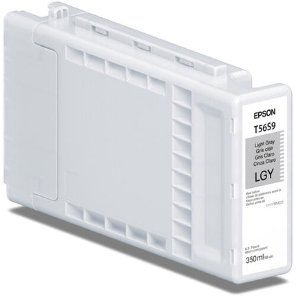 Epson T56S UltraChrome PRO10 Kit Cartuchos Tinta 350 mL Negro Gris Claro Gris para Impresoras Formato Ancho