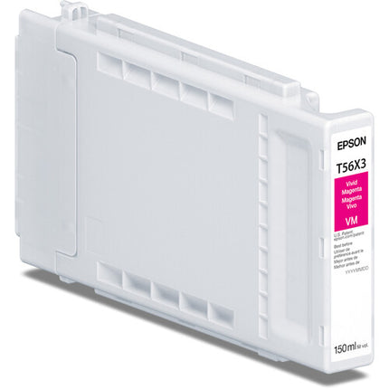 Epson T56X Kit de 10 cartuchos de tinta UltraChrome PRO10 150mL para impresoras SureColor P7370 24" y P9370 44