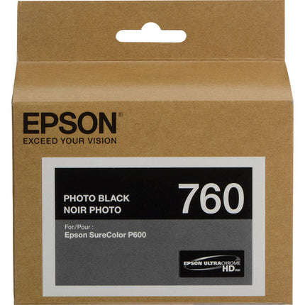 Epson T760 Kit de Cartuchos de Tinta Ultrachrome HD 9 Colores