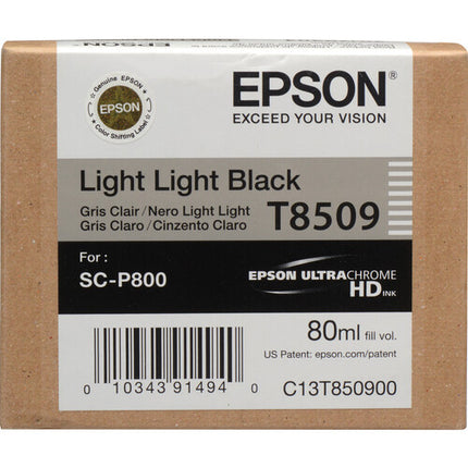 Epson T850 UltraChrome HD Kit de Tintas para Impresora Inkjet 80 ml