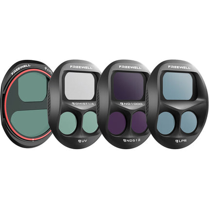 Freewell Everyday Filter Kit for DJI Mavic 4 Pro (4-Pack) Drone ND512/ND1000 CPL