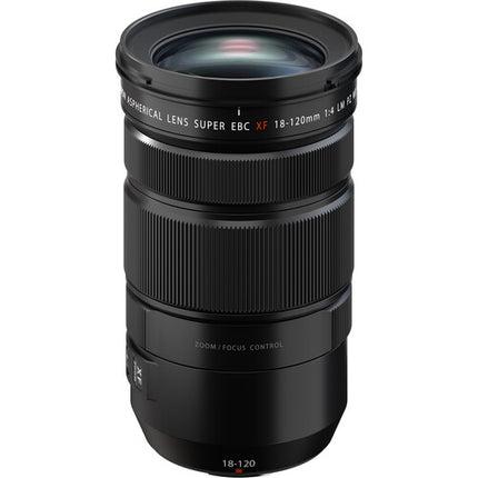 Objetivo FUJIFILM XF 18-120mm f4 LM PZ WR con filtro UV Chiaro Pro 72mm