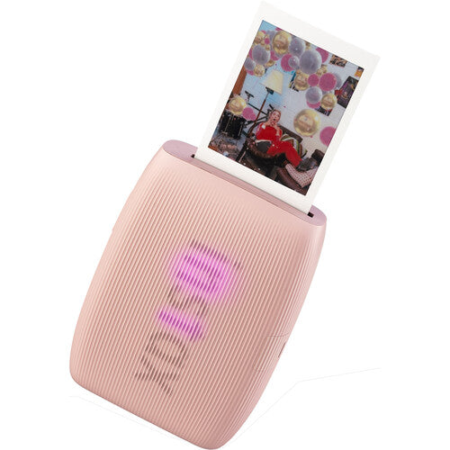 FUJIFILM instax mini Link 3 Impresora de Fotos 5.1 Bluetooth y Película 20 Exposiciones Rosa