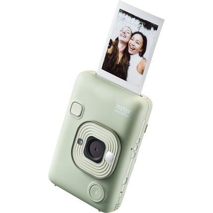 FUJIFILM instax mini LiPlay Cámara Híbrida con LCD 2.7 Pulgadas Kit Película Color y Monocromo