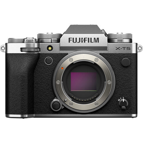 FUJIFILM X-T5 Cámara sin Espejo 40MP 4K 60p con Bolsa y Tarjeta 128GB