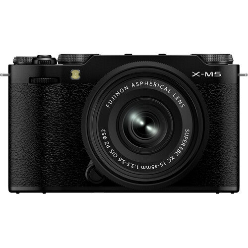 FUJIFILM X-M5 Cámara Sin Espejo 26.1MP Con Lente 15-45mm y Flash Godox