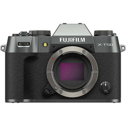 FUJIFILM X-T50 Cámara sin Espejo 40MP 4K 60p con Bolsa y Tarjeta 64GB