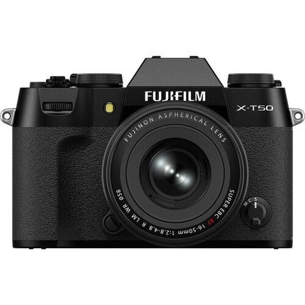 FUJIFILM X-T50 Cámara sin Espejo 40.2MP con Lente 16-50mm y Bolsa