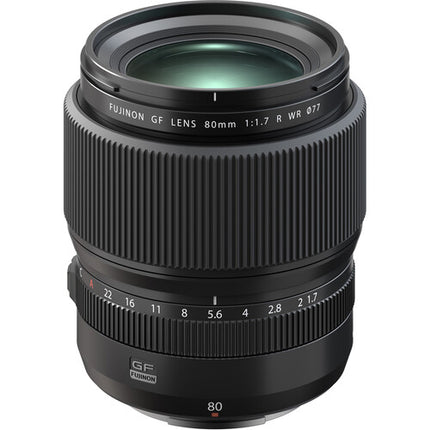 FUJIFILM GF 80mm f1.7R WR Objetivo 63mm Filtro 77mm Kit UV