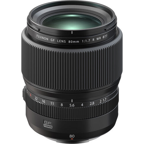 FUJIFILM GF 80mm f1.7R WR Objetivo 63mm Filtro 77mm Kit UV