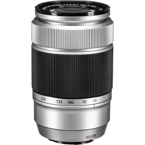 FUJIFILM XC 50-230mm f4.5-6.7 OIS II Objetivo con Filtro UV 58mm Plata
