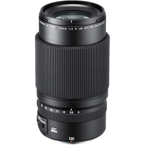 FUJIFILM GF 120mm f4 Macro R LM OIS WR Teleobjetivo con filtro UV 72mm