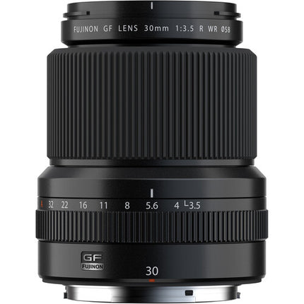 Objetivo FUJIFILM GF 30mm f3.5 R WR Montura G 58mm Filtrado Kit