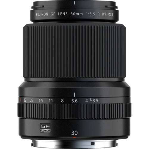 Objetivo FUJIFILM GF 30mm f3.5 R WR Montura G 58mm Filtrado Kit