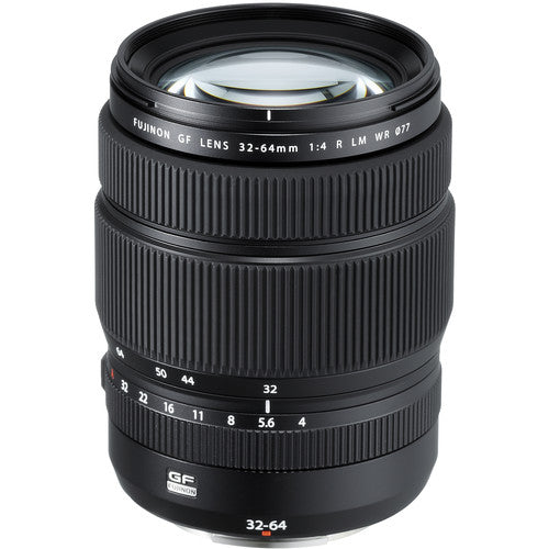FUJIFILM GF 32-64mm f4 R LM WR Lente con filtro UV 77mm resistentes al clima