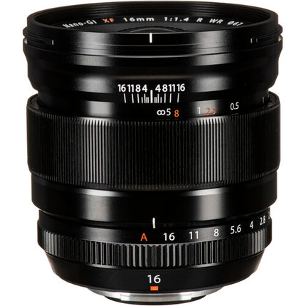 FUJIFILM XF 16mm f1.4 R WR Lente APS-C con Filtro UV 67mm