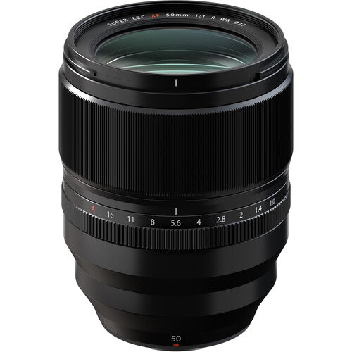 FUJIFILM XF 50mm f/1.0 R WR Lente APS-C Apertura f1.0 a f16 Kit Filtro UV 77mm