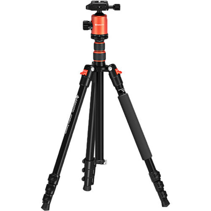 Geekoto AT24Pro Dreamer Trípode de Aluminio 77" Capacidad 17.6 lb con Kit de Accesorios