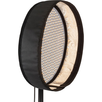 Genaray PortaSun Kit de luces LED redondas flexibles bicolor 20 pulgadas 3 unidades con trípodes y bolsa de transporte