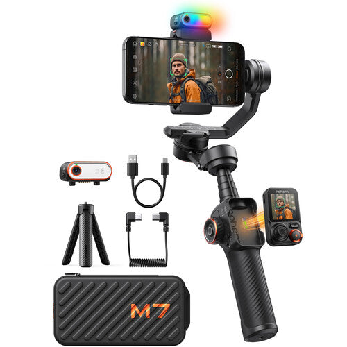 Hohem iSteady M7 Gimbal estabilizador smartphone con control remoto y batería 10000 mAh