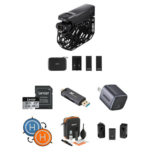 HOVERAir X1 PRO Drone 4K60 Diseño Compacto Plegable Kit Completo