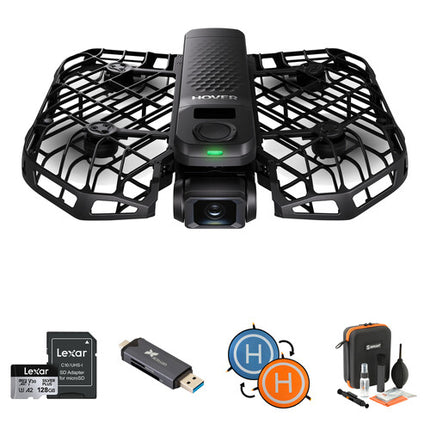 HOVERAir X1 PRO Drone 4K60 Modos Automáticos Kit Esenciales Adicionales