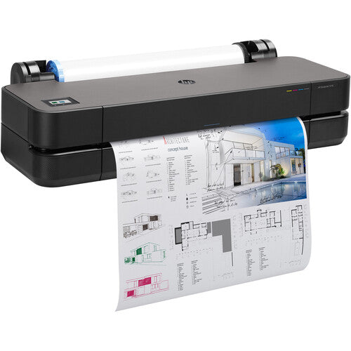 HP DesignJet T210 Plotter de Gran Formato 24" WiFi 2400x1200 dpi con Tinta Negra 80mL