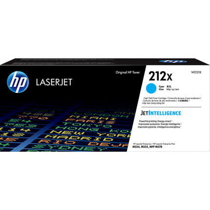 HP 212X Kit Cartuchos Toner LaserJet 4 Colores Alto Rendimiento M554 M555 M578