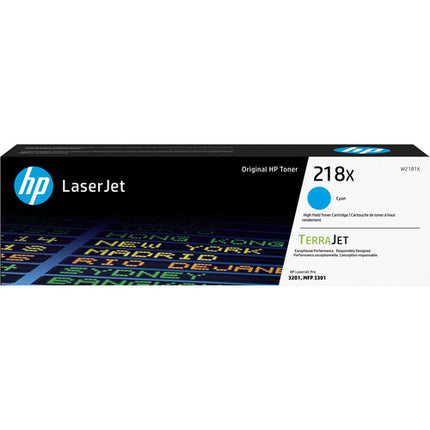 HP 218X Kit de Cartuchos de Tóner Láser a Color Alto Rendimiento 3200 Páginas Negra 2500 Páginas Color