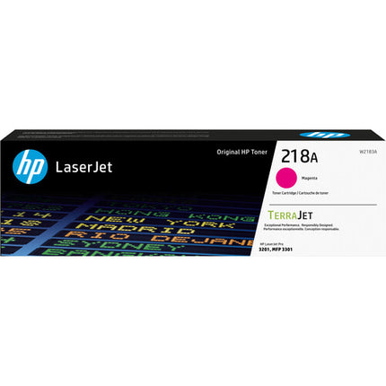 HP 218A Cartucho de Tóner Láser Color 1200 páginas capacidad estándar