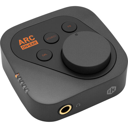 IK Multimedia ARC ON•EAR Amplificador y DAC con Auriculares ATH-M50X 45mm Plegable y Aislamiento Sonoro