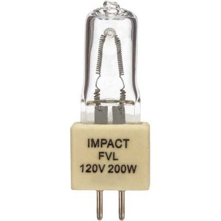 Impact FVL Lámpara 200W 120V Base GX5.3 Forma T4 3-Pack 200 Horas