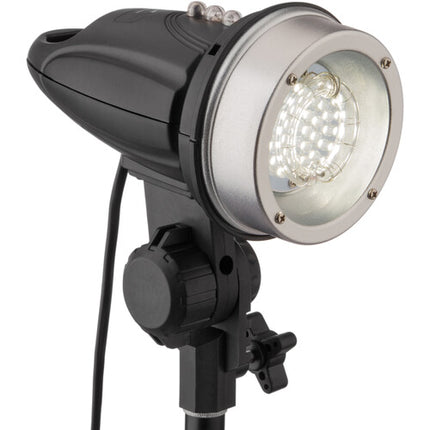 Impact SF-ABRL Kit de Cabezal Flash 160W/s con Soporte y Barndoor