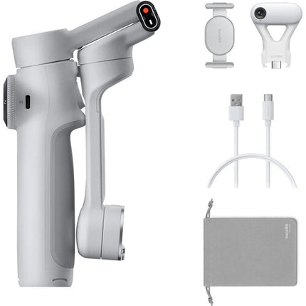 Insta360 Flow 2 AI Tracker Bundle Estabilizador De Cámara 3-Axis Seguimiento AI