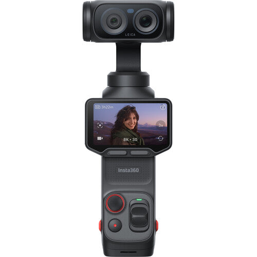 Insta360 Luna Ultra Bundle Cosmic Black Cámara 8K30 47GB Pantalla OLED 2"