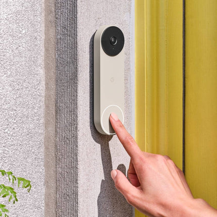 Nest Doorbell Battery Modelo Linen Timbre Inteligente Recargable