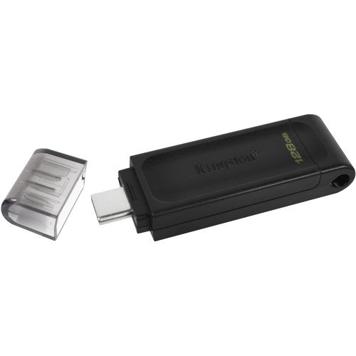 Kingston 128GB DataTraveler 70 Unidad Flash USB 3.2 Gen 1 Tipo C 2 Pack