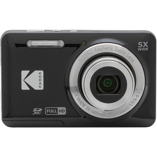 Cámara Digital Kodak PIXPRO FZ55 16MP Zoom óptico 5x Pantalla 2.7" Kit accesorios