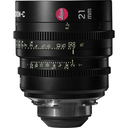 Leitz Cine 21mm T2.0 Summicron-C Lens Lente Cine PL Mount Geared Focus