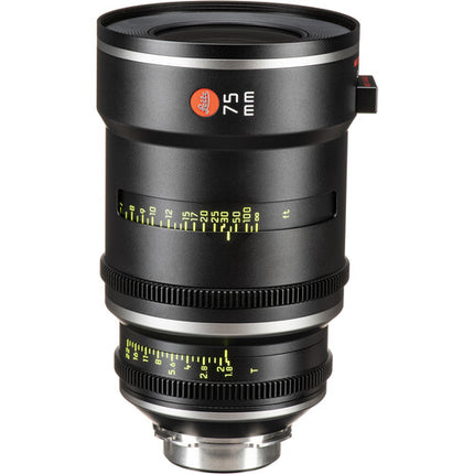 Leitz Cine Prime 75mm Lens Lente ARRI PL Mount T1.8-T22 270 Grados Enfoque