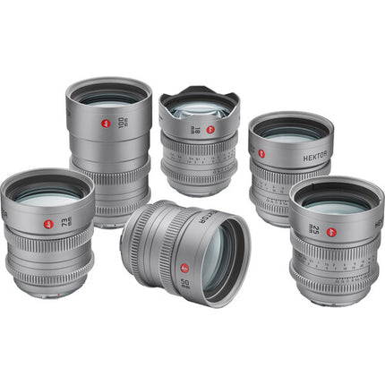 Leitz Cine HEKTOR T2.1 Set de 6 lentes Full-Frame 18-100mm Sony E FUJIFILM G