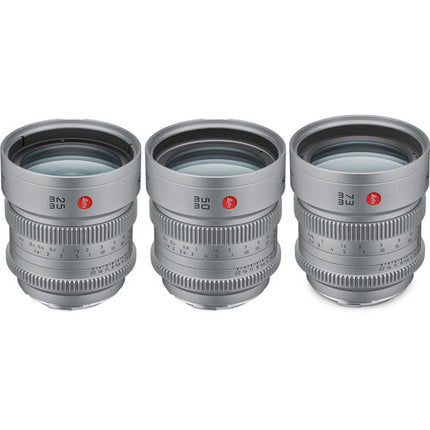 Leitz Cine HEKTOR T2.1 Juego de 3 lentes Full-Frame 25 50 73mm para Sony E Nikon Z