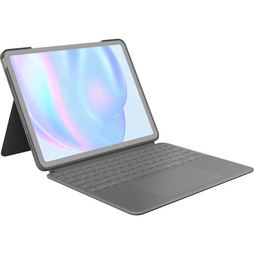 Logitech Combo Touch Funda Teclado Retroiluminado para iPad Air 13" M2 M3 con Lápiz Digital