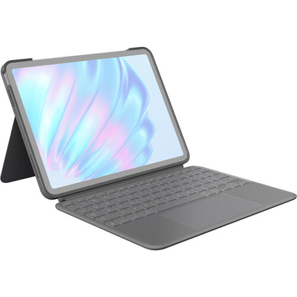 Logitech Combo Touch funda teclado retroiluminado para iPad Air 11 pulgadas M2 M3 con Pencil digital y touchpad