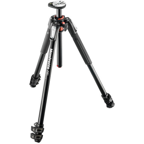 Manfrotto MT190XPRO3 Trípode de Aluminio Altura Máx 66.4" y Rápido Montaje
