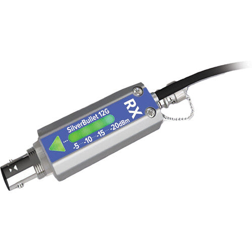 MultiDyne SilverBULLET2 Kit Transmisor Receptor de fibra óptica 12G-SDI 12 Gb/s 1300nm ST