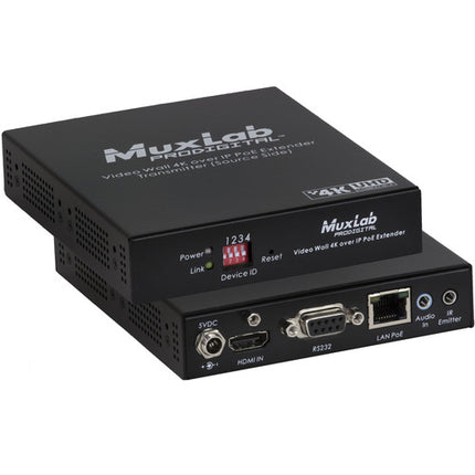 MuxLab Video Wall 4K Extensor HDMI sobre IP Kit 330 pies PoE