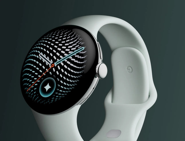 Google Pixel Watch 5 41mm WiFi Reloj Pulsera Activa Fog Plata