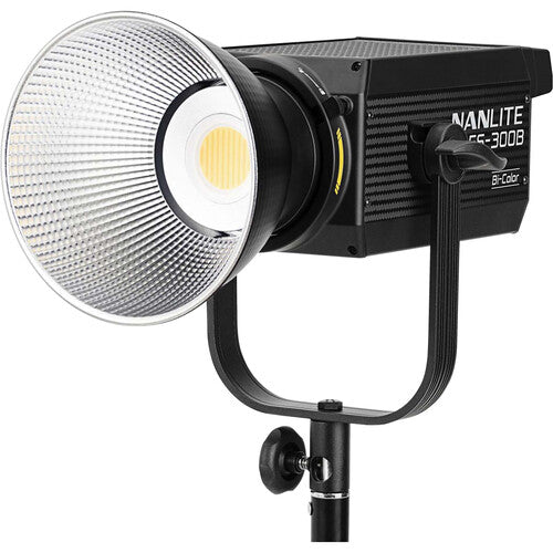 Nanlite Bundle of Joy Kit de Iluminación LED Bi-Color FS-300B y Paraguas Parabólico 7'
